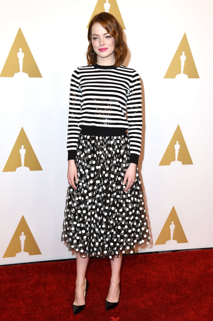 Emma Stone | Academy Awards Nominees Luncheon 2015 Photos | POPSUGAR ...