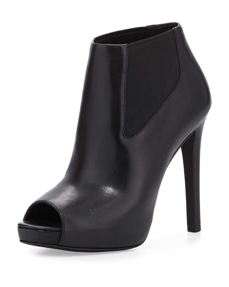 Ash Peep-Toe Bootie