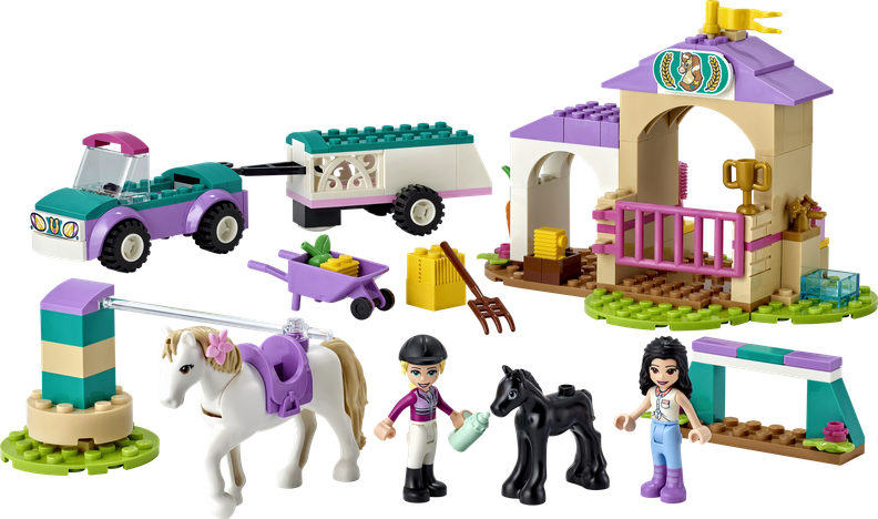 Lego Friends Horse Training and Trailer Set