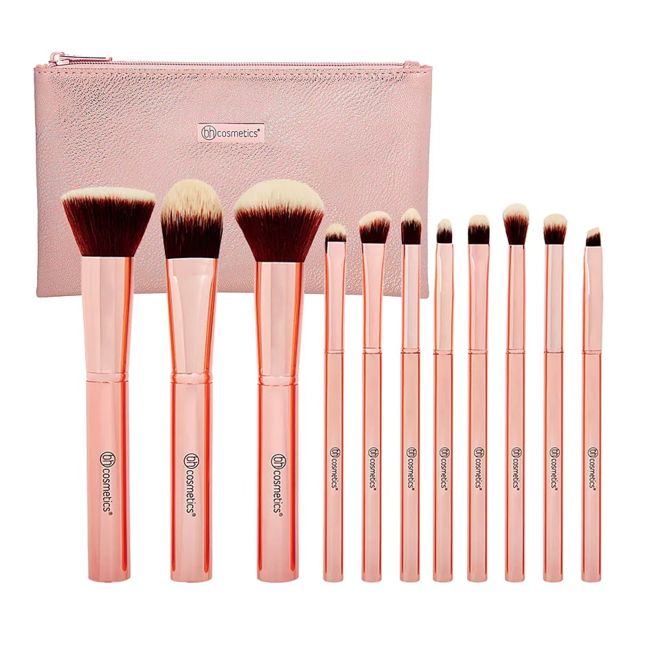 口紅 BH Cosmetics.  Brush 34 BH Cosmetics Metal Rose Makeup Brush Set | PS Beauty