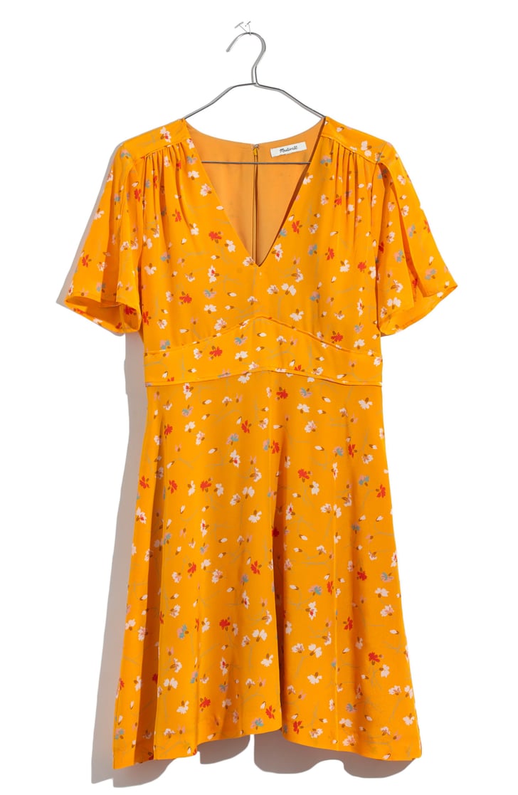 Madewell Belladonna Silk Dress