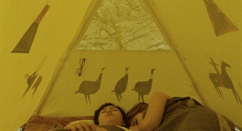 You imagined sleeping in a cool tent.