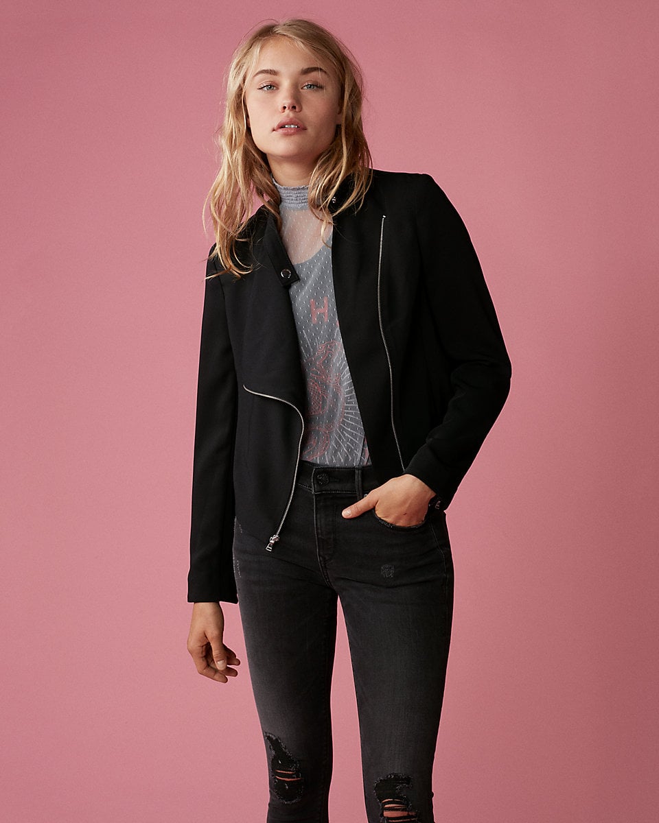 express long moto jacket