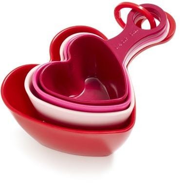 Sur La Table Valentine's Day Measuring Cups, Set of 4