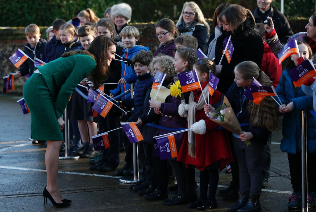 Kate Middleton Visits Children's Hospice Norfolk Jan. 2017