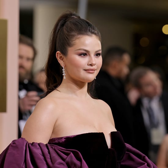 Selena Gomez Wears a Corset Top With a Plunging Neckline