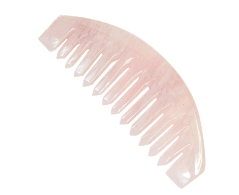 Jade and Rose Quartz Combs Are the Latest Trend in Hair Care