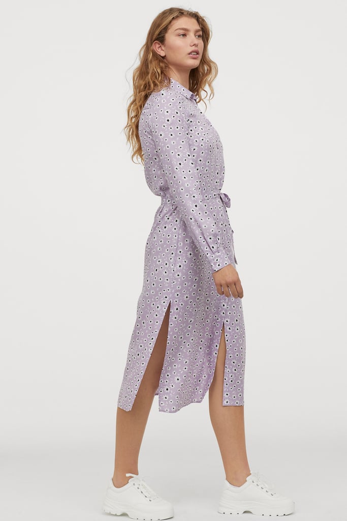 H&M Patterned Shirt Dress