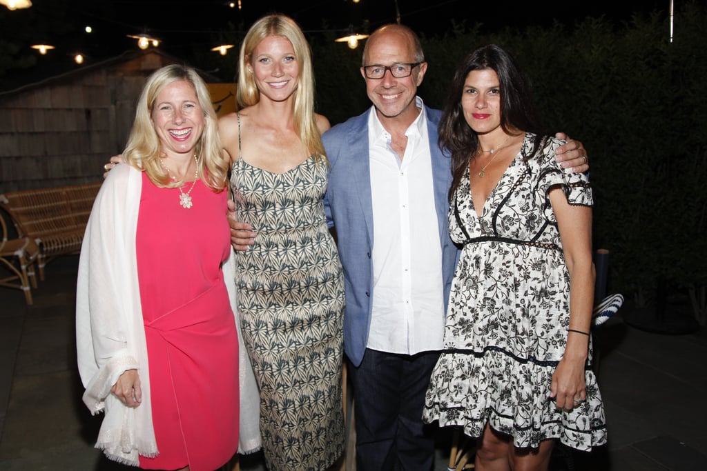 Gwyneth Paltrow and Chris Martin at Hamptons Screening