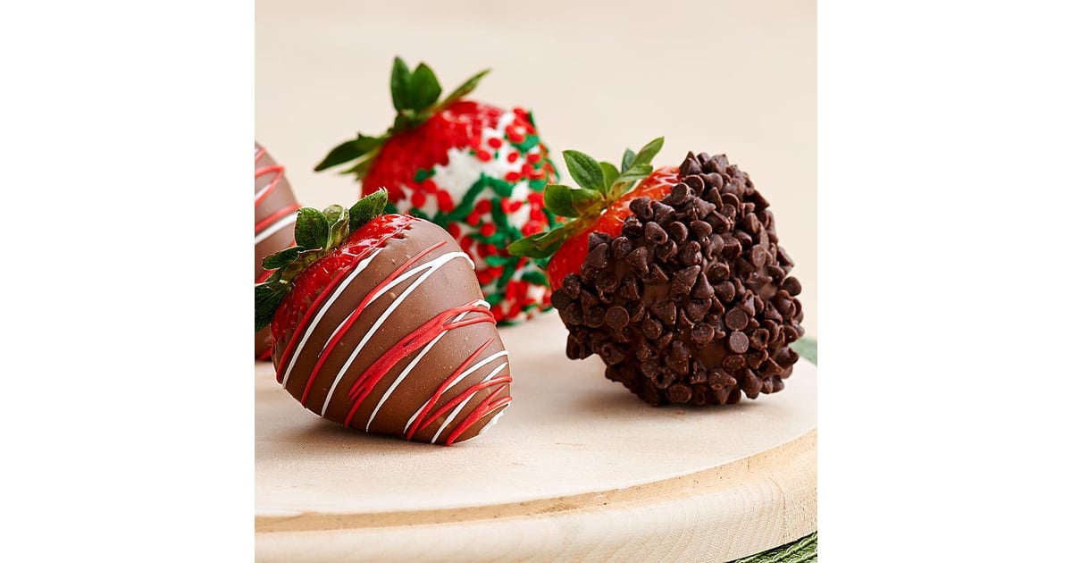 Shari's Berries Half Dozen Gourmet Dipped Christmas Strawberries Best