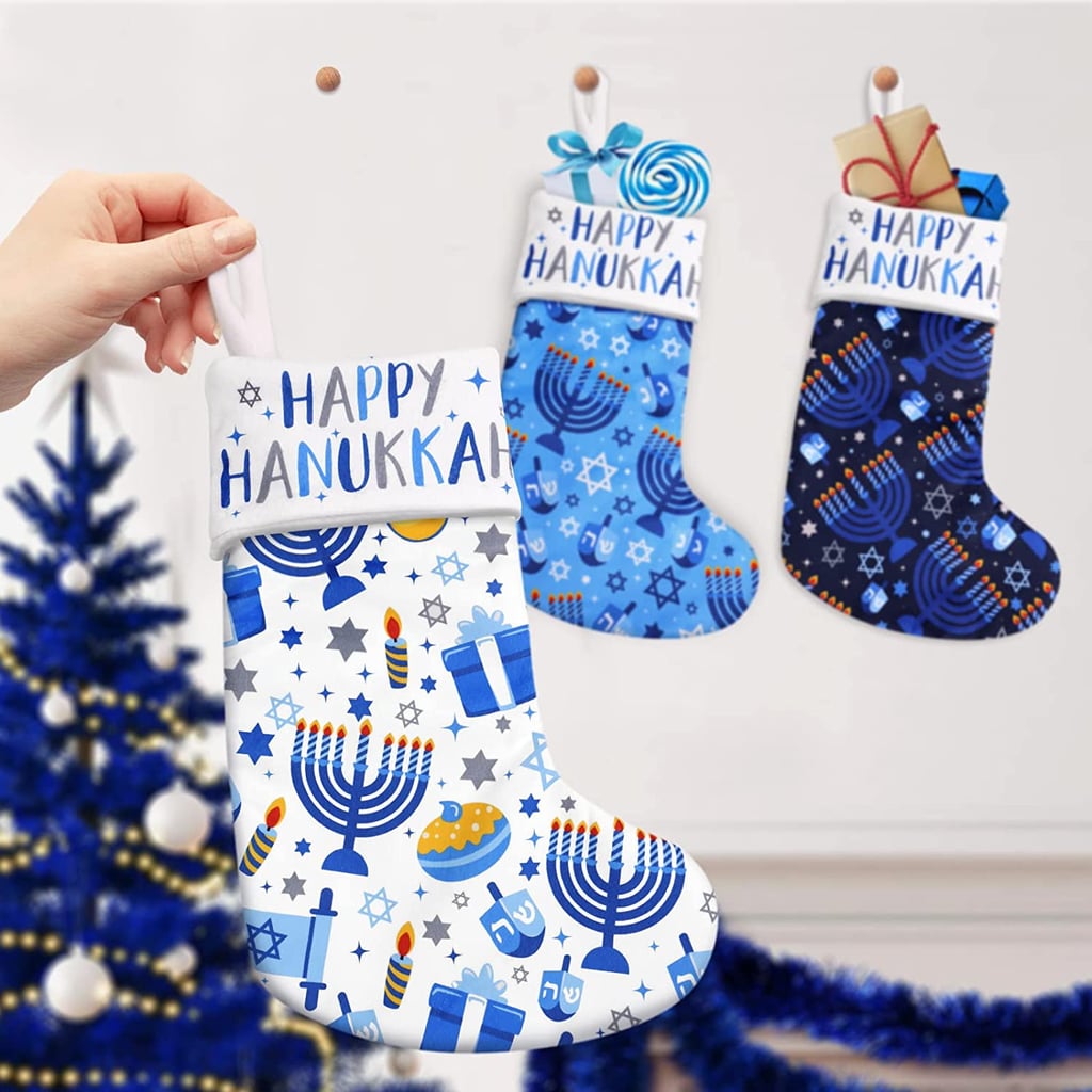 For the Mantel: Vansolinne Hanukkah Stockings