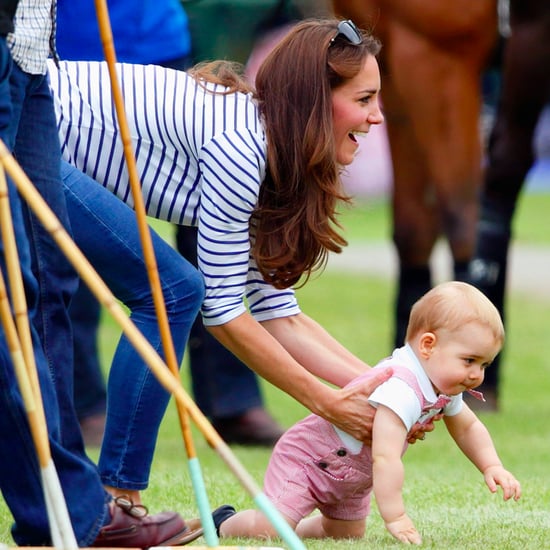 Prince George Crawls at Polo Match | Pictures