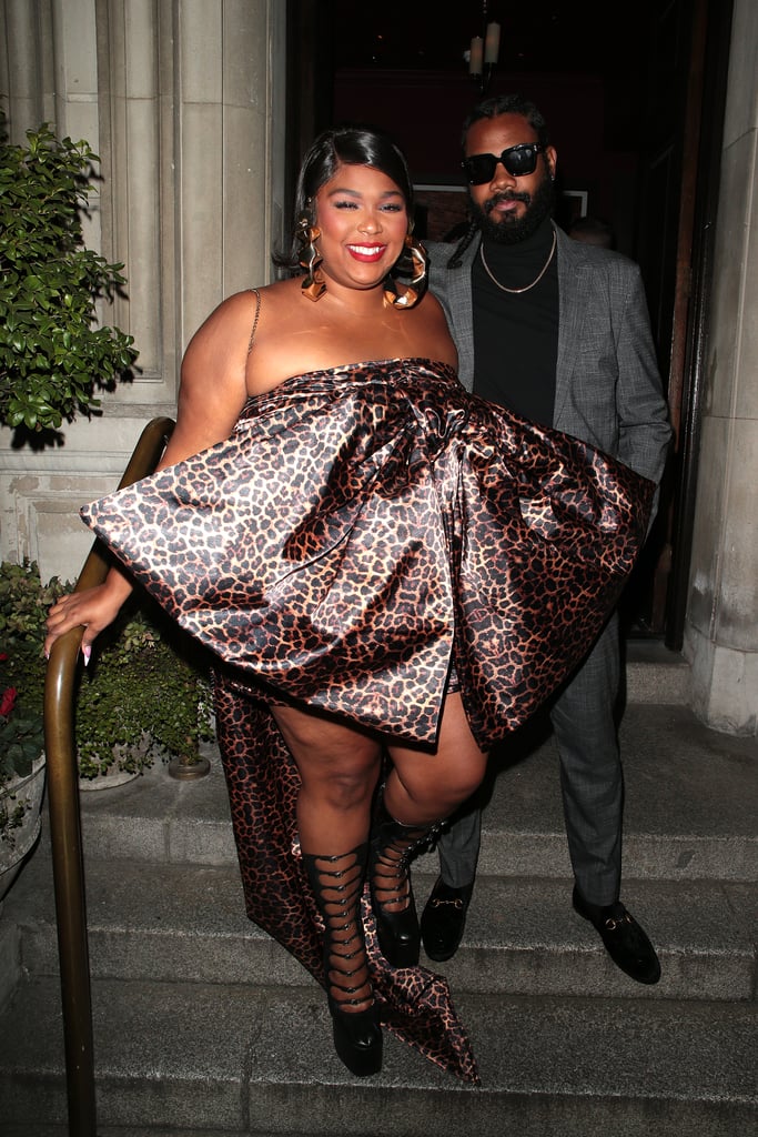 Lizzo and Myke Wright at the 2023 Brits Afterparty