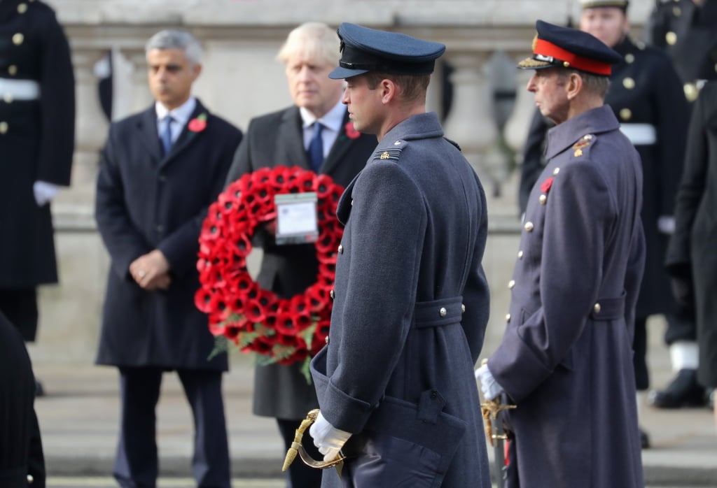 The Royal Family at the 2020 Remembrance Day Sunday Service