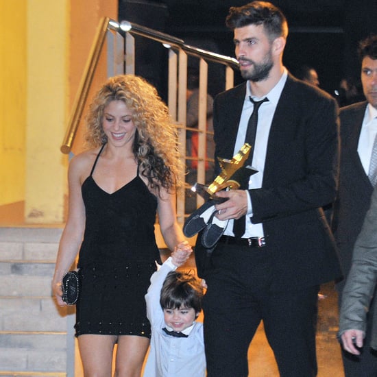 Shakira & Gerard Pique PDA at the Football Federation Awards