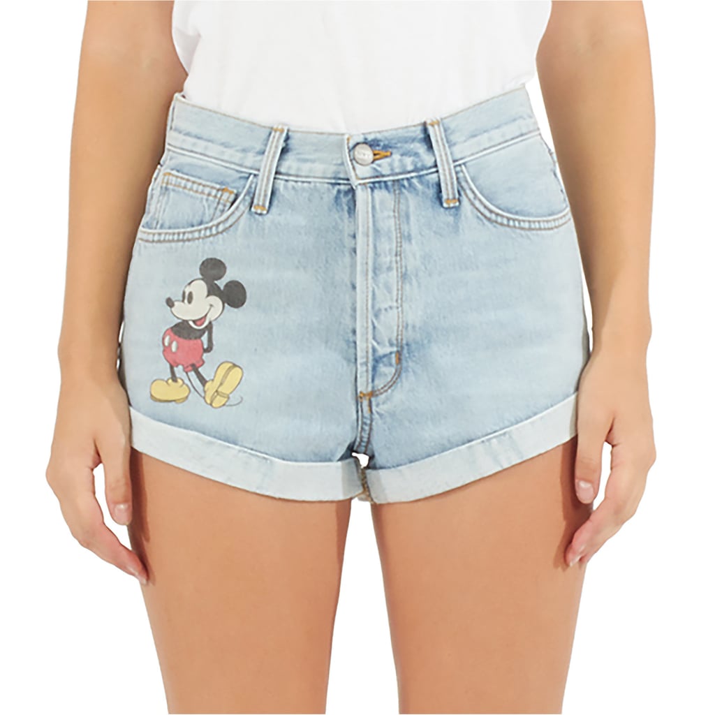 Mickey Mouse Denim Shorts by SIWY ($170 