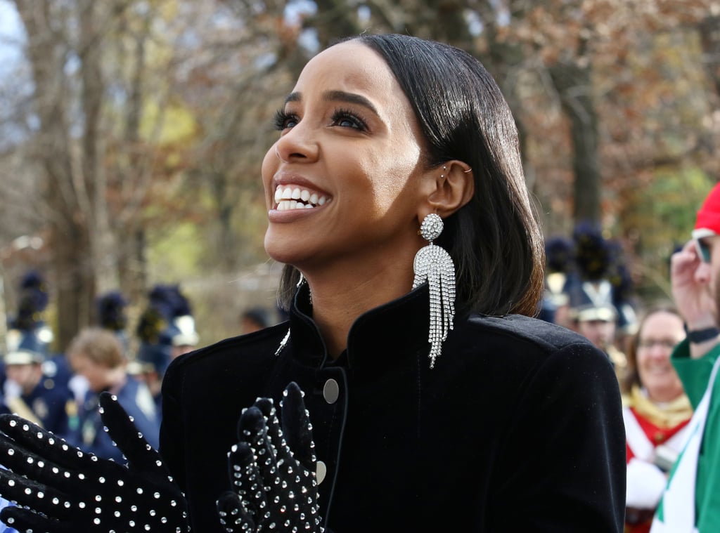 Kelly Rowland's Outfit at Macy's Thanksgiving Parade 2019