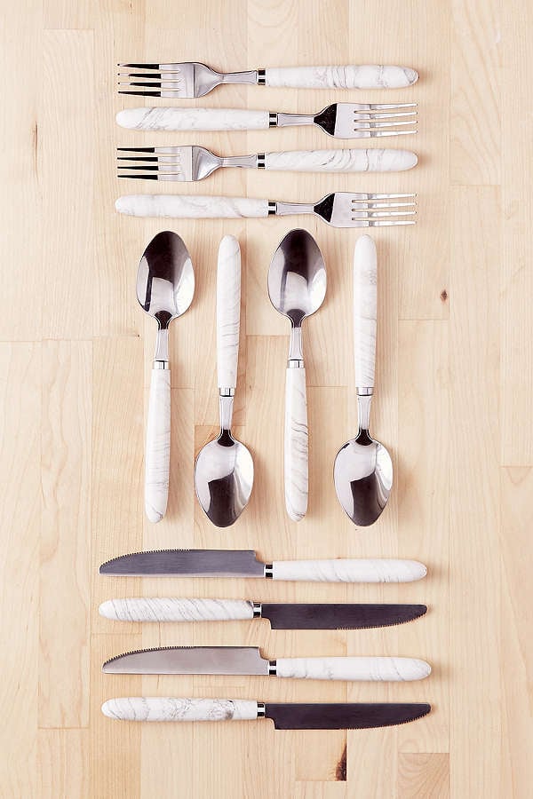 Marble Swirl Flatware Set