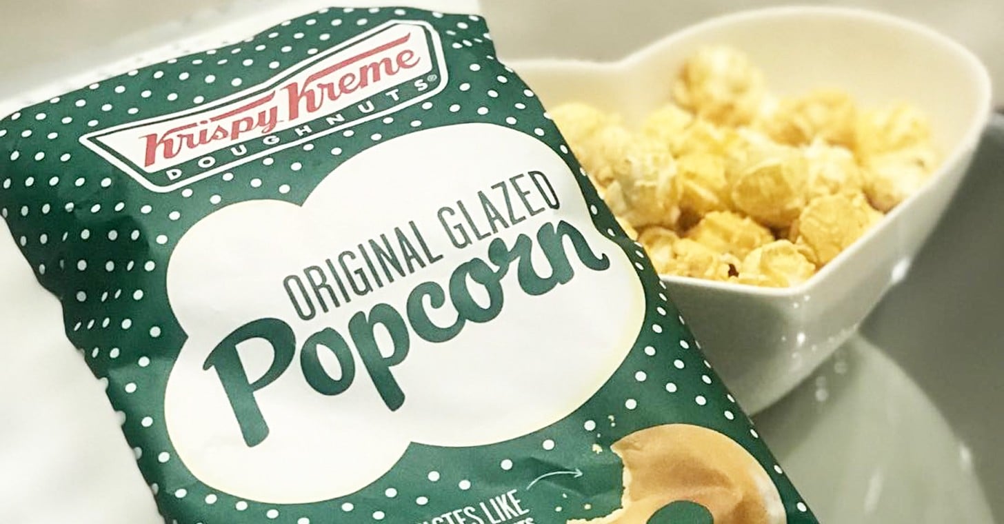 Krispy Kreme Original Glazed Popcorn POPSUGAR Food