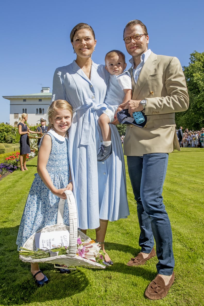 Princess Estelle at Crown Princess Victoria's 40th Birthday Party