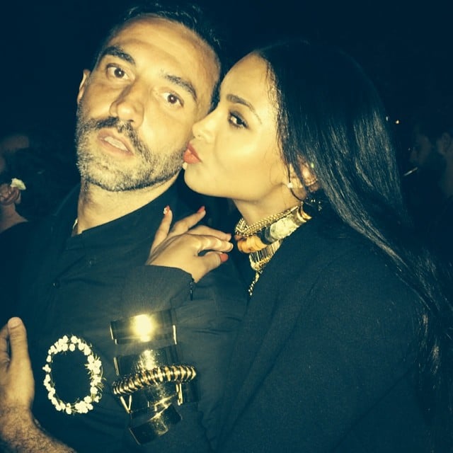 Riccardo Tisci and Ciara