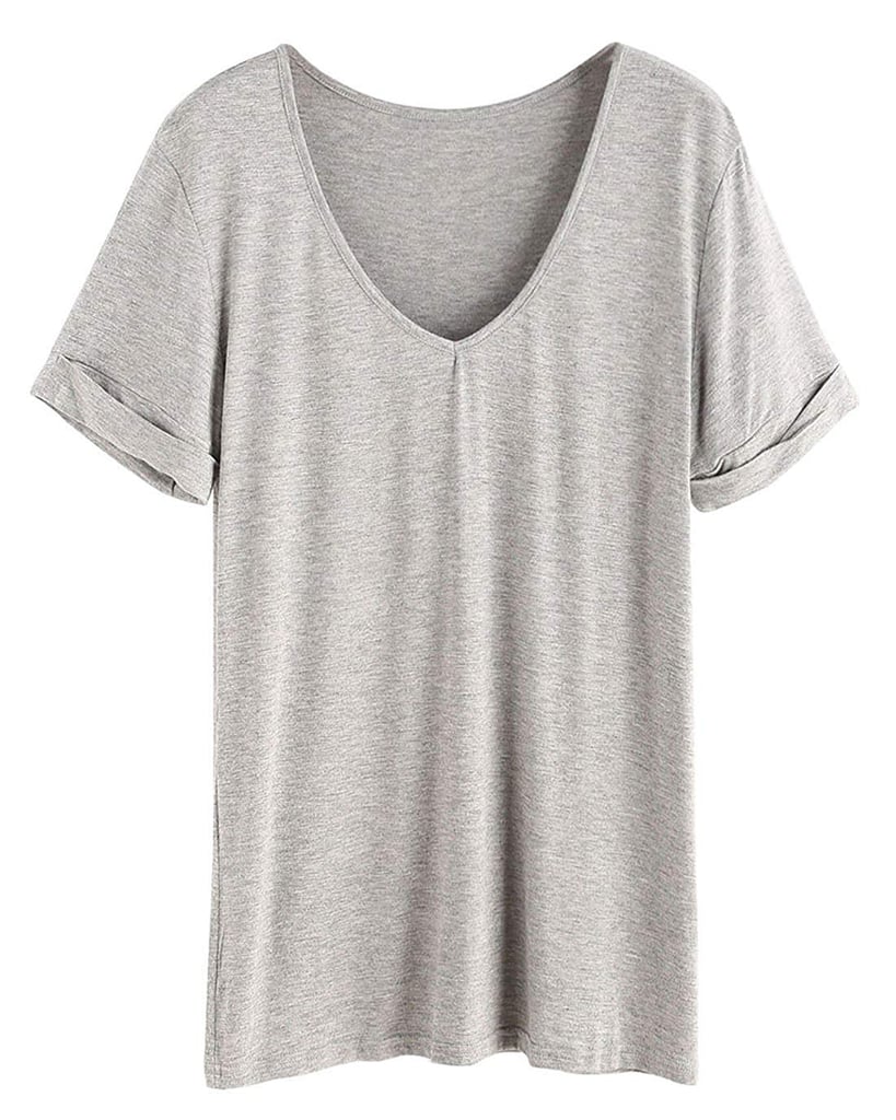 SheIn Short-Sleeve Loose Casual Tee