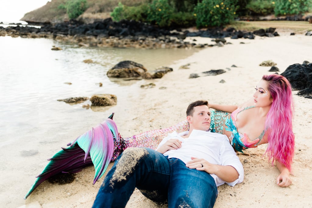 A Couple's Sexy Mermaid-Themed Photo Shoot