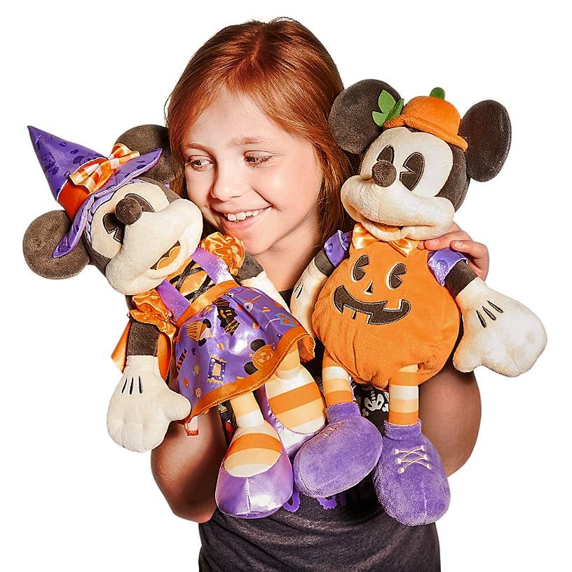 Mickey Mouse and Minnie Mouse Halloween Plush