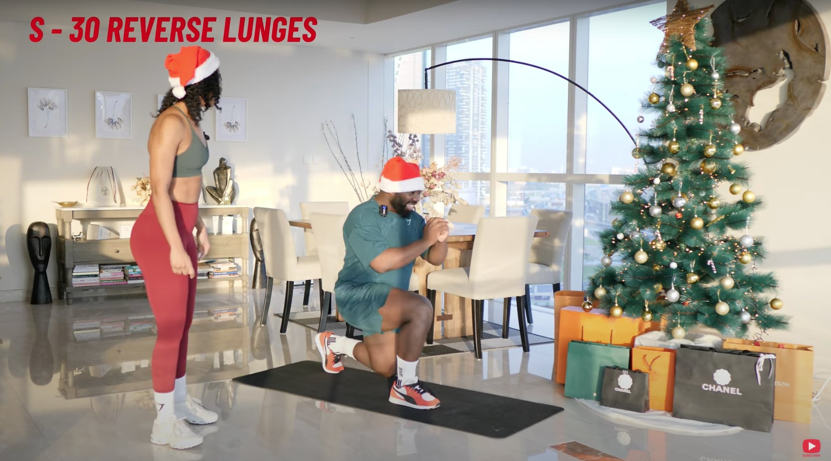 An Allover At-Home Workout to Tone You Up Over Christmas Vacation