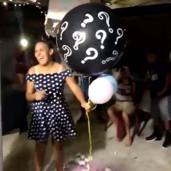 Gender Reveal Balloon Floats Away