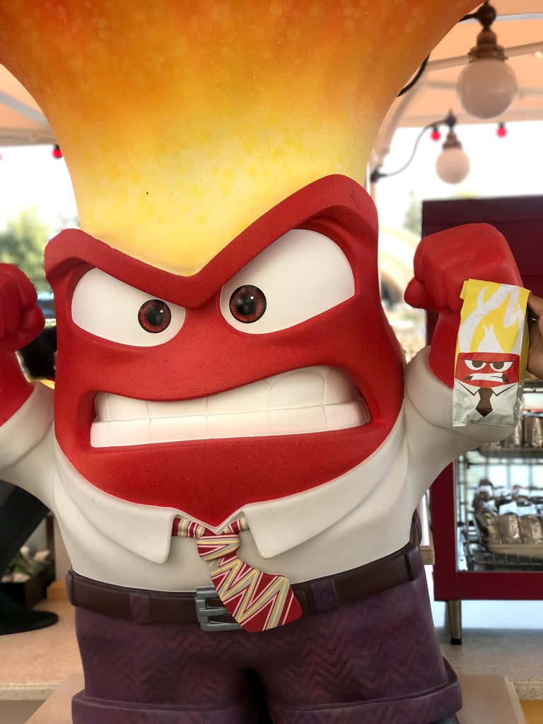 Don't miss the photo op with a very large, very mad Anger from Inside Out.