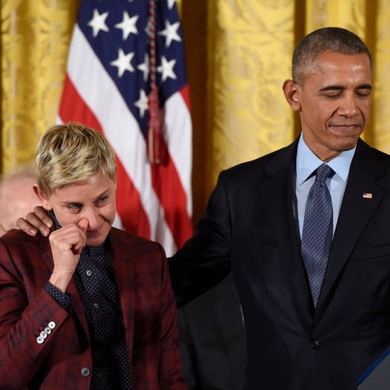 Ellen DeGeneres Presidential Medal of Freedom Ceremony 2016