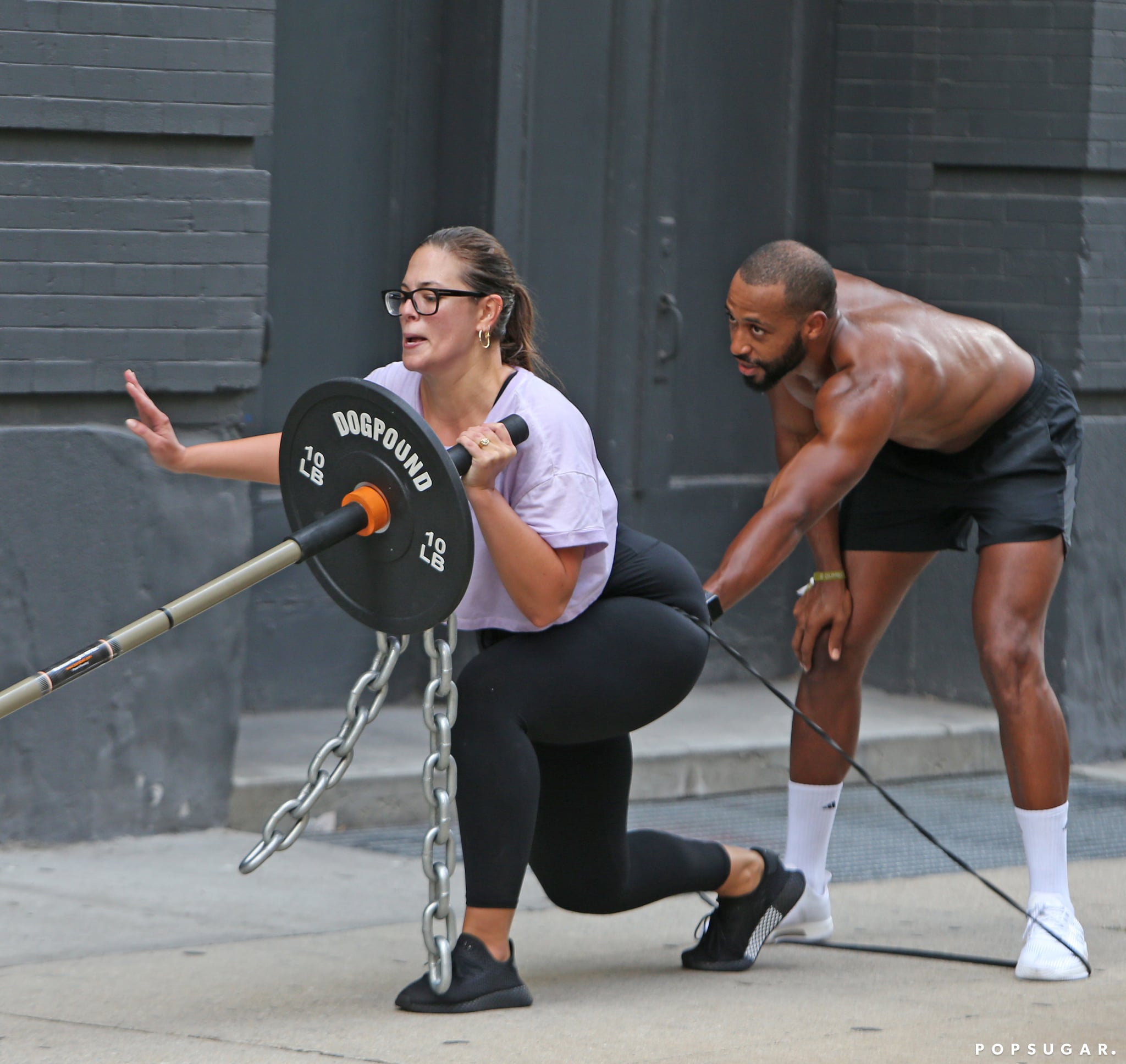 Ashley Graham And Justin Ervin Working Out In Nyc July 2018 Popsugar Celebrity Ashley graham, the official online home for modern and empowering fashion and lifestyle for women of all ages and size offering insights, tips, style advice and positive examples of life and beauty beyond boundaries. ashley graham and justin ervin working