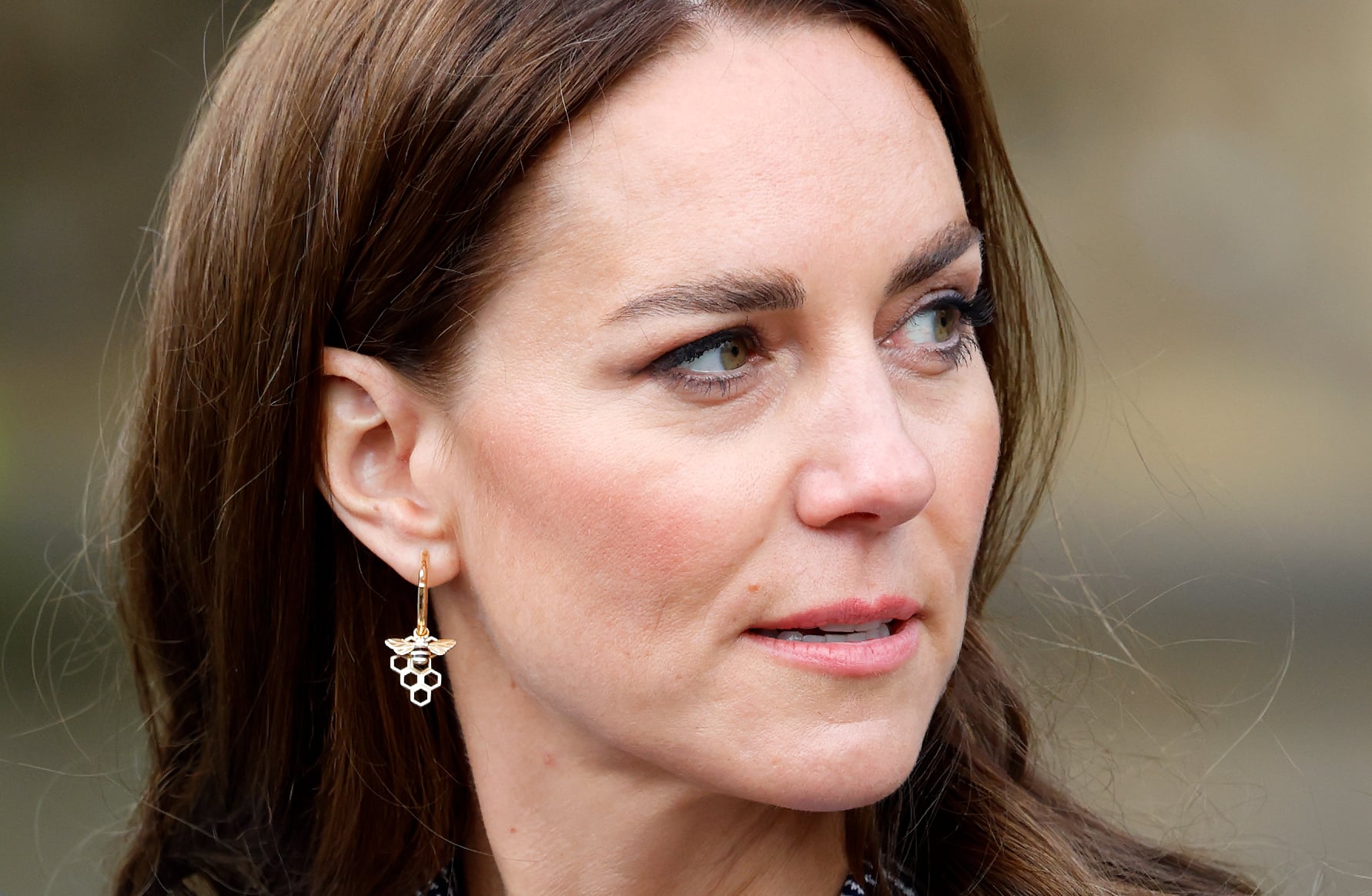 Kate Middleton re-wears Michael Kors dress & symbolic bee earrings