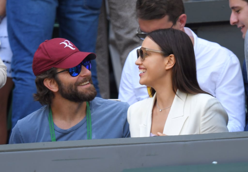 Bradley Cooper and Irina Shayk at Wimbledon 2016