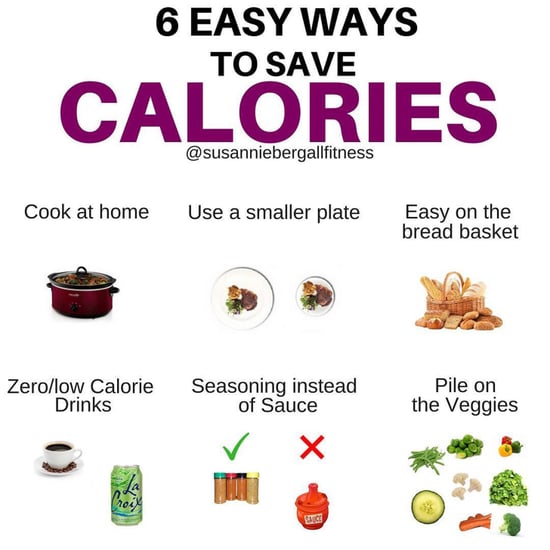 Easy Ways to Save Calories