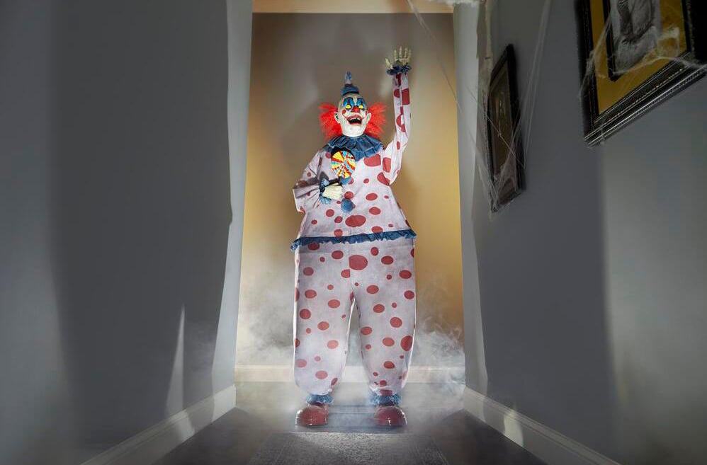 Shop Home Depot's Terrifying 12-Foot-Tall Clown Decoration