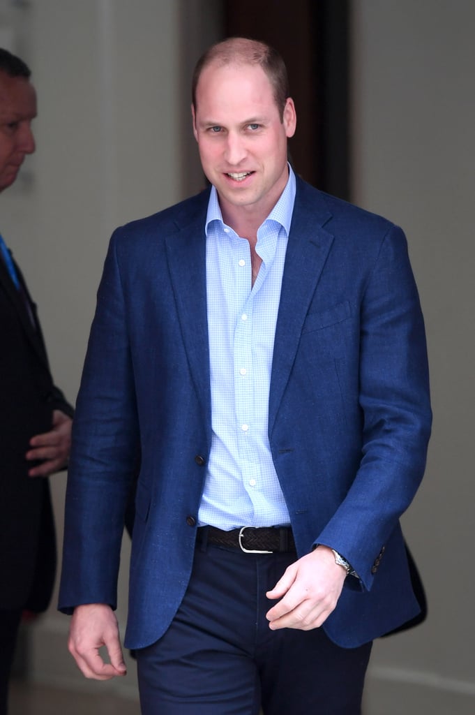 Prince William Steps Out After Welcoming Third Child