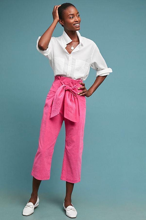 PAPER London Corduroy Twin Trousers | How to Wear Paper Bag Pants ...