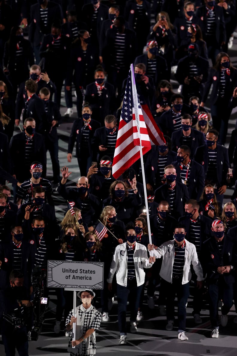 2021 Olympics Opening Ceremony: Sue Bird and Eddy Alvarez Are Team USA Flag Bearers