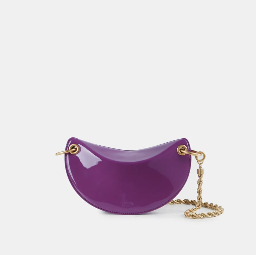 Violet Patent Leather Crescent