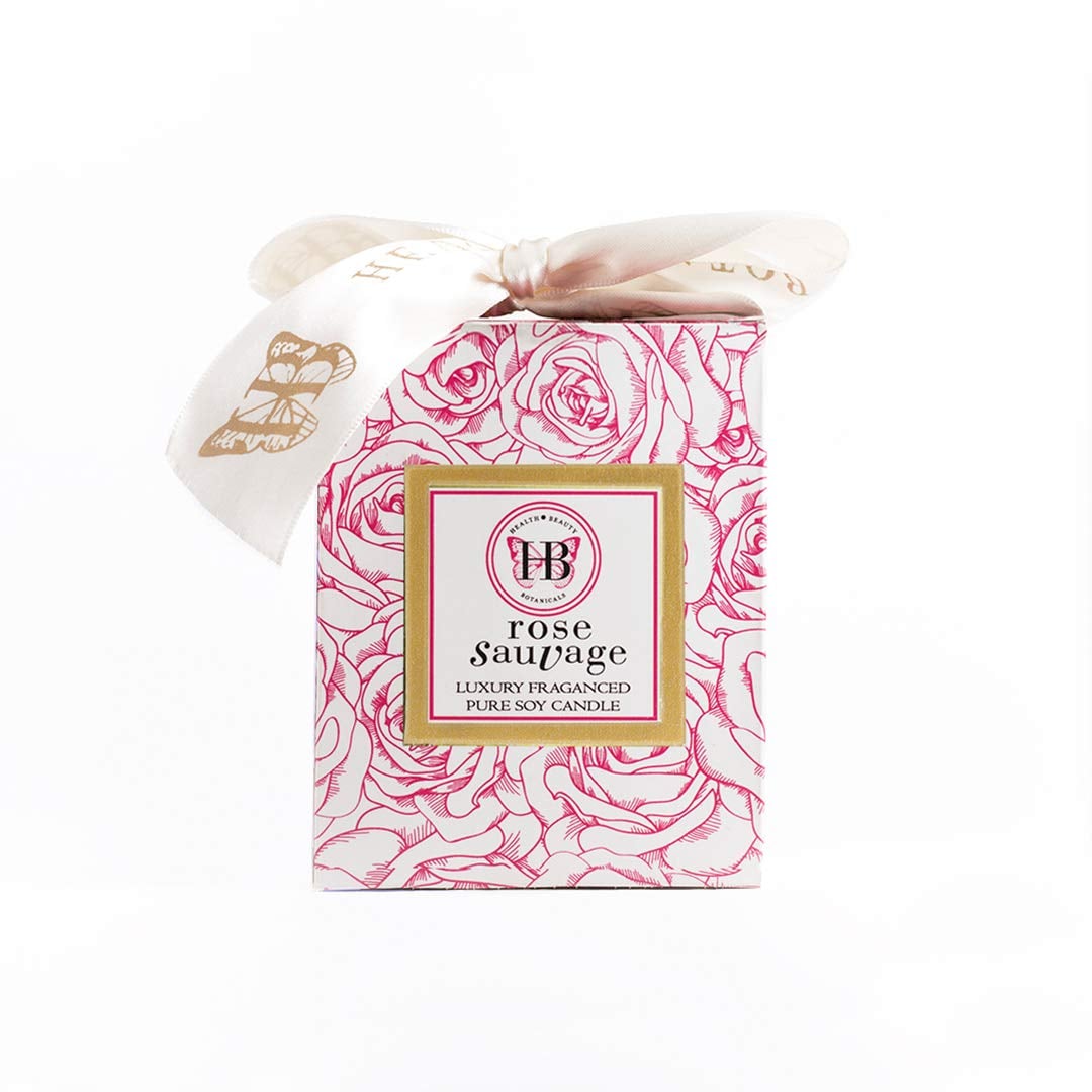 Rose Sauvage Luxury Scented Soy Wax Candle Spring Scents Are In
