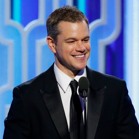 Matt Damon Acceptance Speech Golden Globes 2016