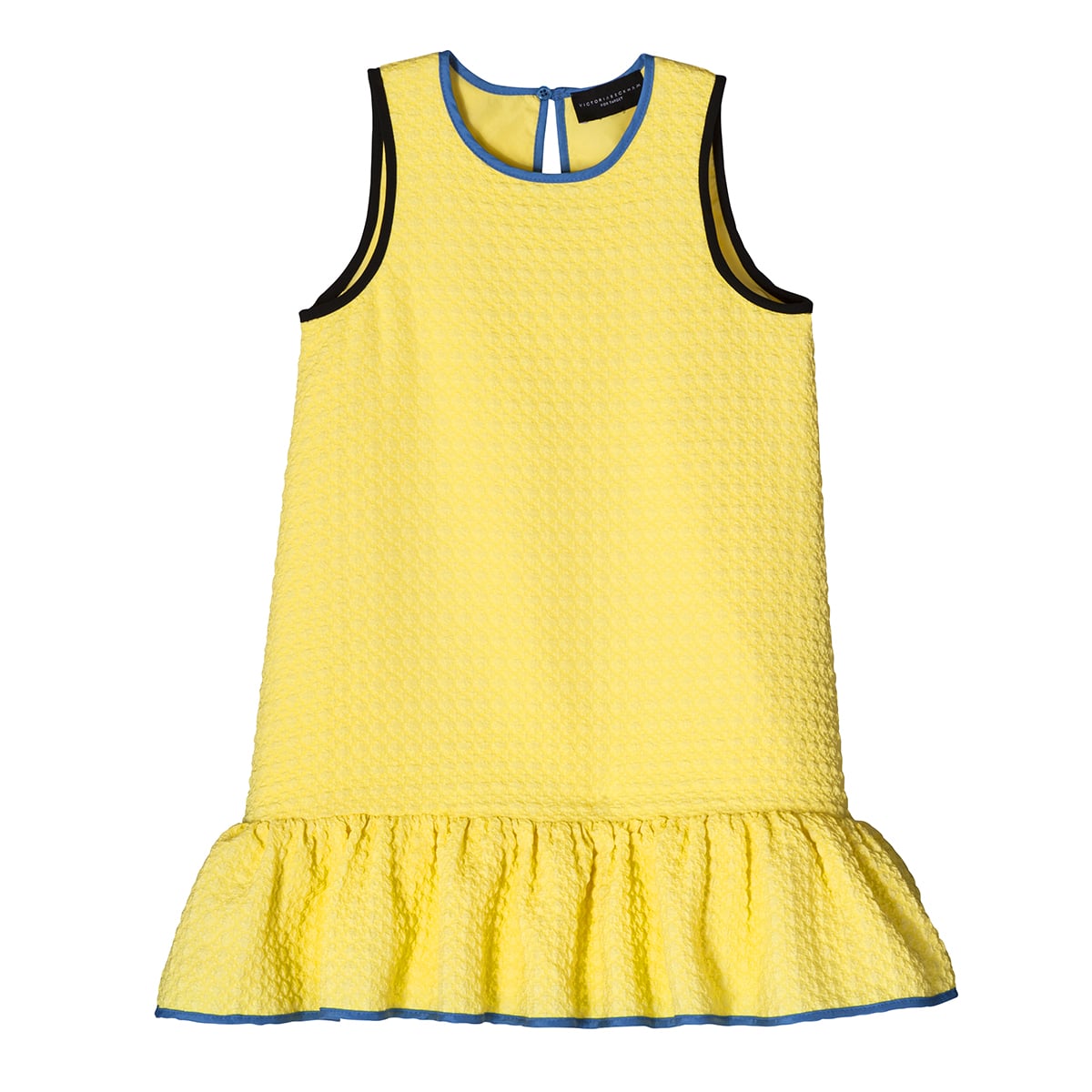Toddler Girls' Yellow Cloque Ruffle Dress ($23) | You Can Shop Victoria  Beckham For Target Right Now | POPSUGAR Fashion Photo 153