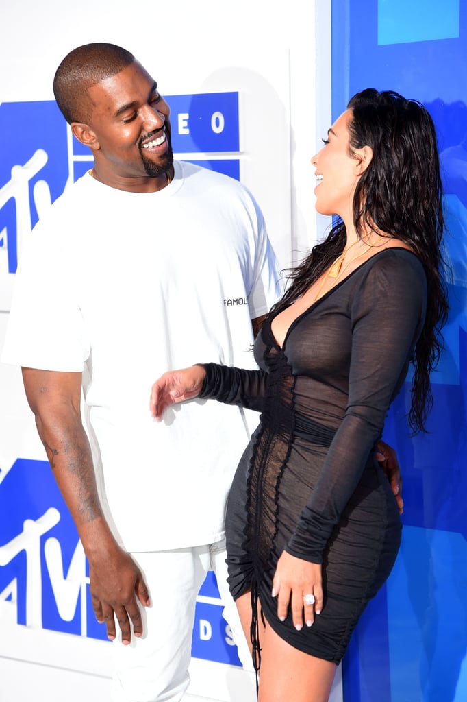 Kim Kardashian New Diamond Ring at MTV Video Music Awards