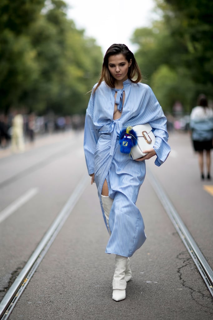 Day 2 | Milan Fashion Week Street Style Spring 2017 | POPSUGAR Fashion ...