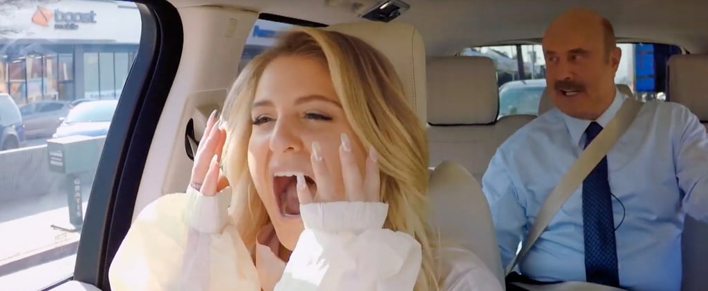 Meghan Trainor Loses Her Sh*t When Dr. Phil Crashes Her Carpool Karaoke