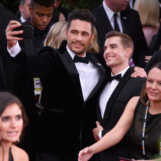 James Franco and Dave Franco at the 2018 Golden Globe Awards