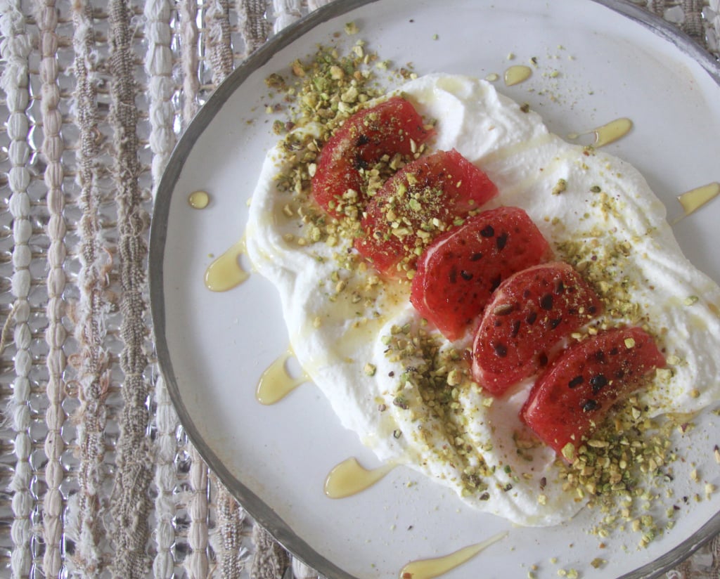 Grapefruit Brulée and Sweet Ricotta