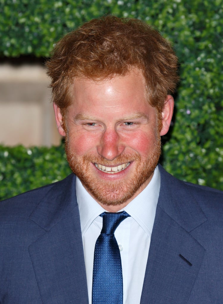 Prince Harry at the Rugby Welcome Party in London 2015
